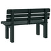 Tuinbankje 110x52x71 cm polypropeen groen