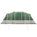 Tunneltent 4-persoons waterdicht groen
