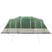 Tunneltent 6-persoons waterdicht groen