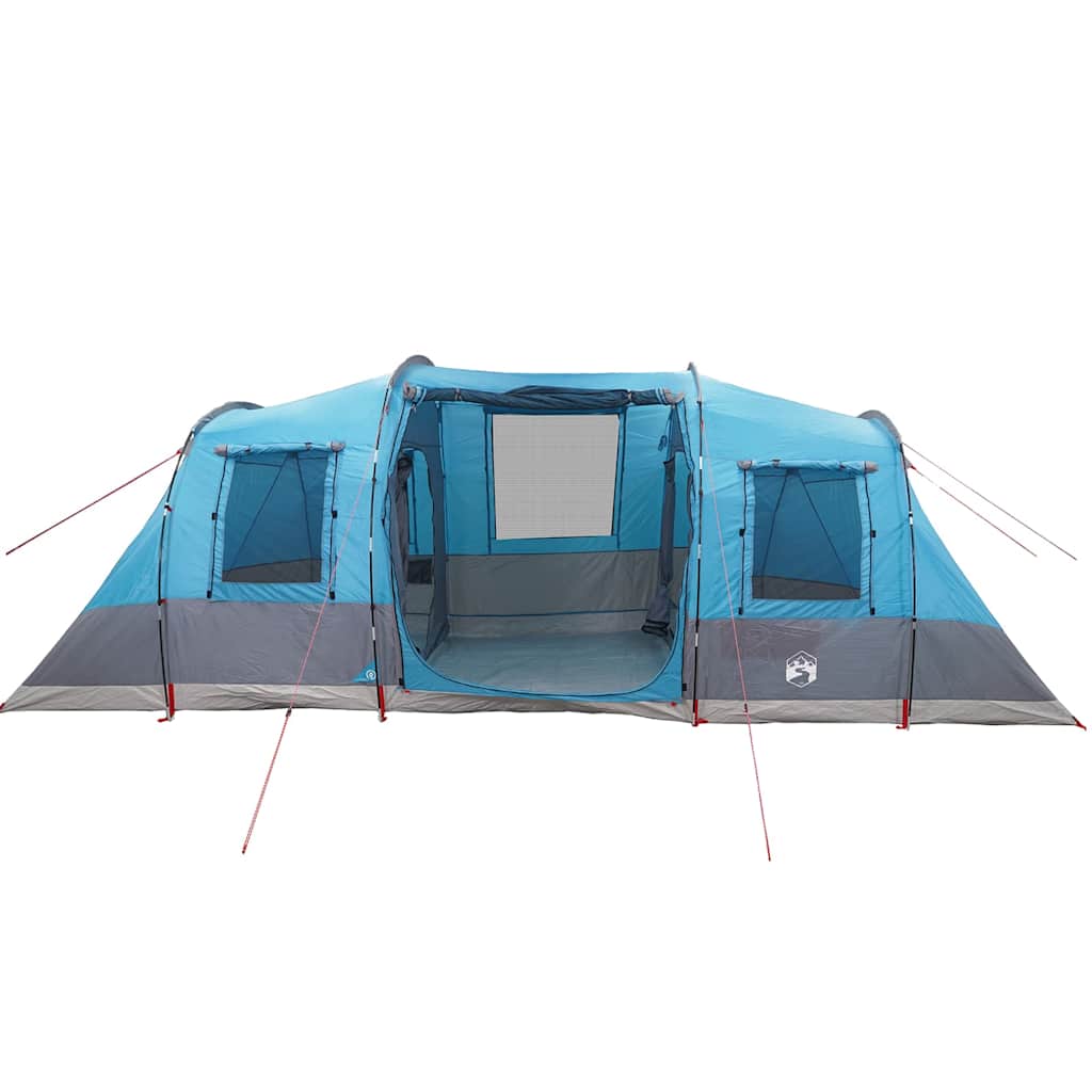 Tunneltent 6-persoons waterdicht blauw
