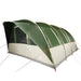 Tunneltent 5-persoons waterdicht groen