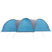 Koepeltent 8-persoons waterdicht blauw