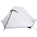 Tent 2-persoons waterdicht verduisterend stof wit