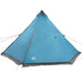 Tipitent 8-persoons waterdicht blauw