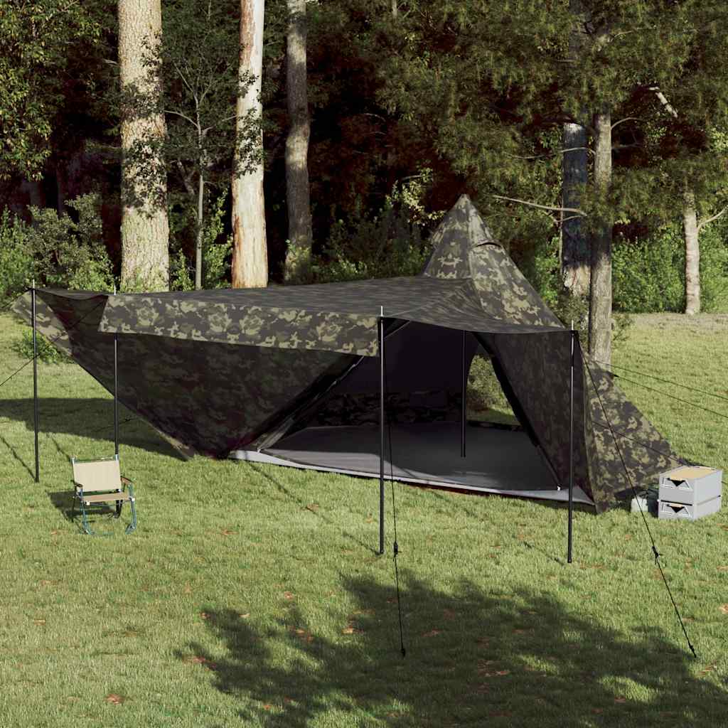 Tipitent 8-persoons camouflage waterdicht