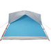 Tent 4-persoons waterdicht blauw