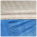 Strandtent 3-persoons waterdicht azuurblauw