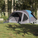 Tunneltent 6-persoons waterdicht blauw