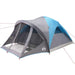 Tunneltent 6-persoons waterdicht blauw