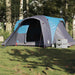 Koepeltent 6-persoons waterdicht blauw