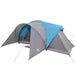Koepeltent 6-persoons waterdicht blauw