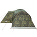 Koepeltent 6-persoons waterdicht camouflage