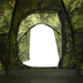 Koepeltent 6-persoons waterdicht camouflage