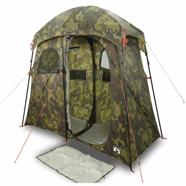 Douchetent 2-persoons waterdicht camouflage