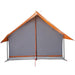 Tent 5-persoons waterdicht grijs en oranje