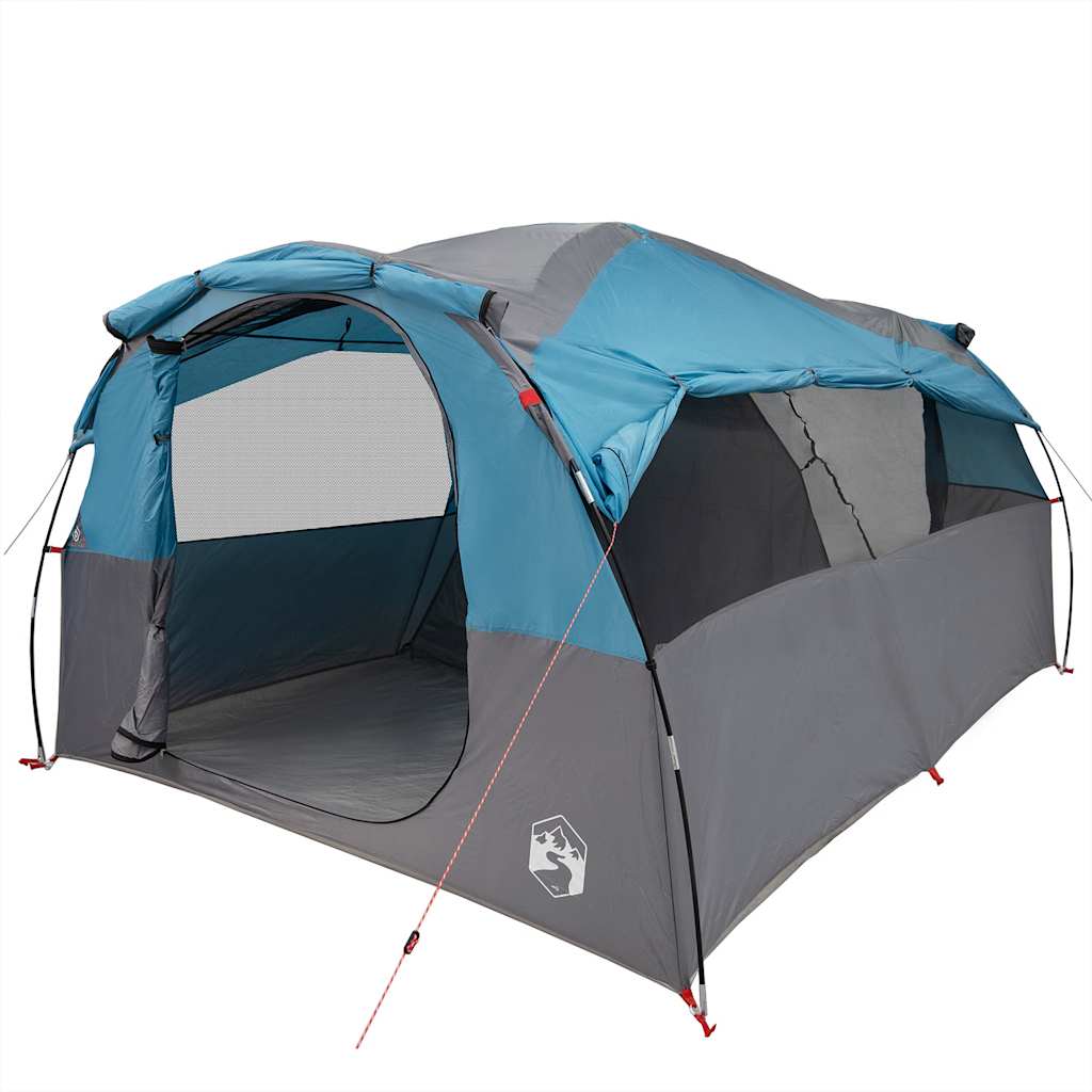 Tunneltent 6-persoons waterbestendig blauw