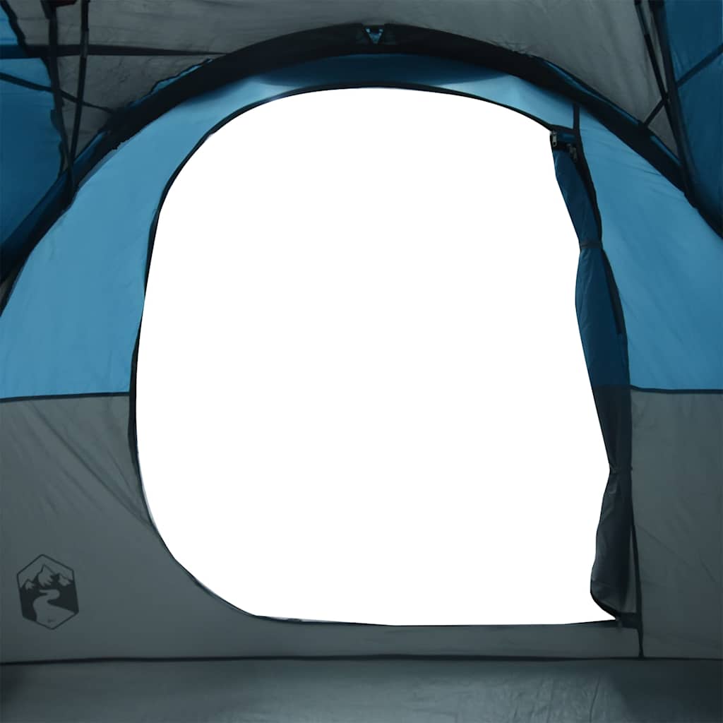 Tunneltent 6-persoons waterbestendig blauw