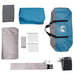 Tunneltent 6-persoons waterbestendig blauw