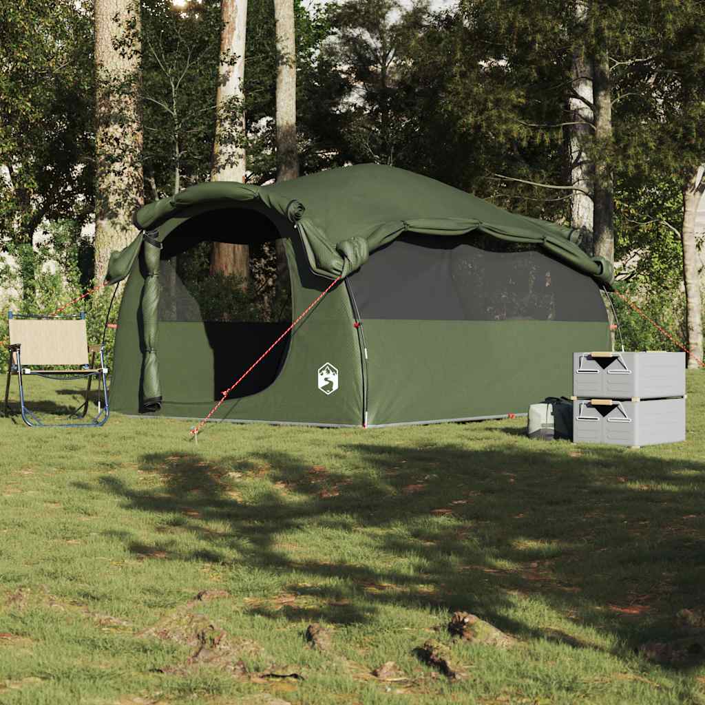 Tunneltent 6-persoons waterbestendig olijfgroen