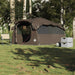 Tunneltent 6-persoons waterbestendig bruin