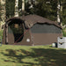 Tunneltent 6-persoons waterbestendig bruin