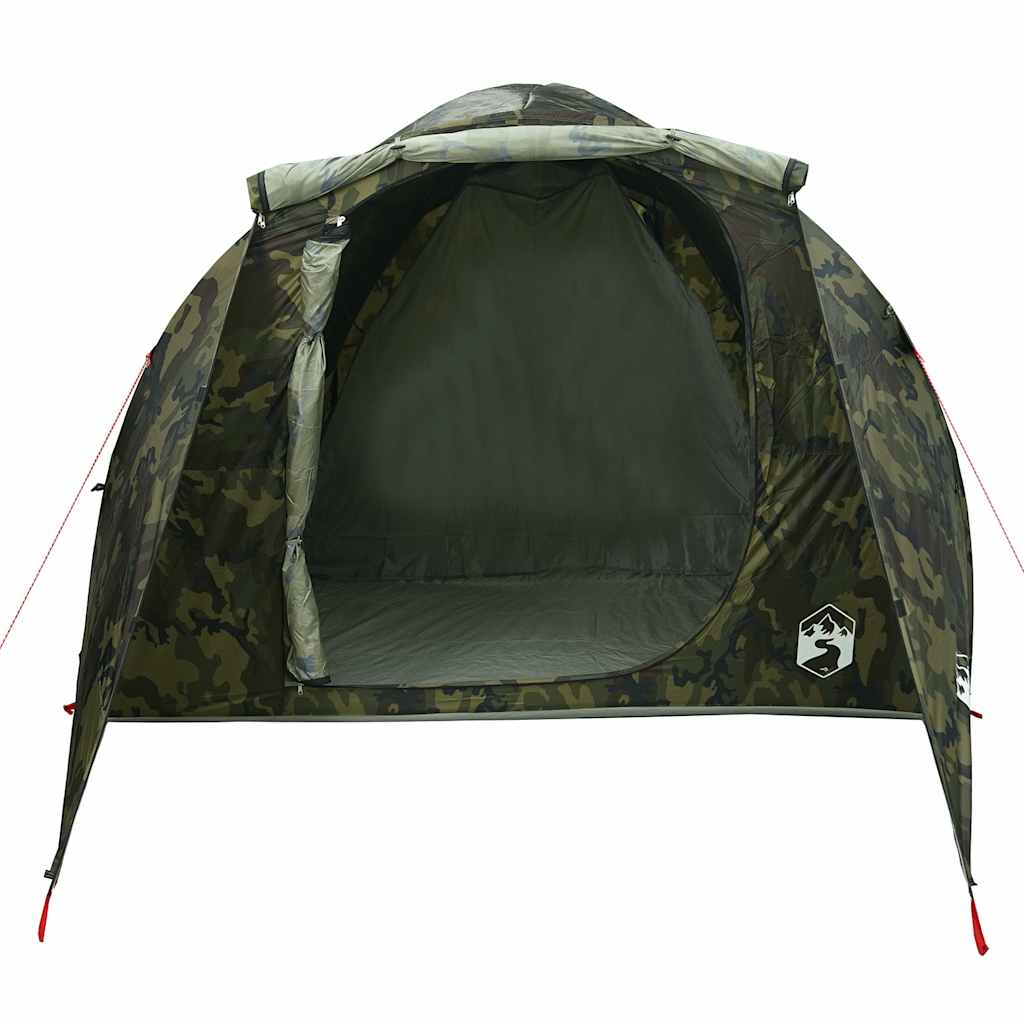 Tunneltent 6-persoons waterbestendig camouflage