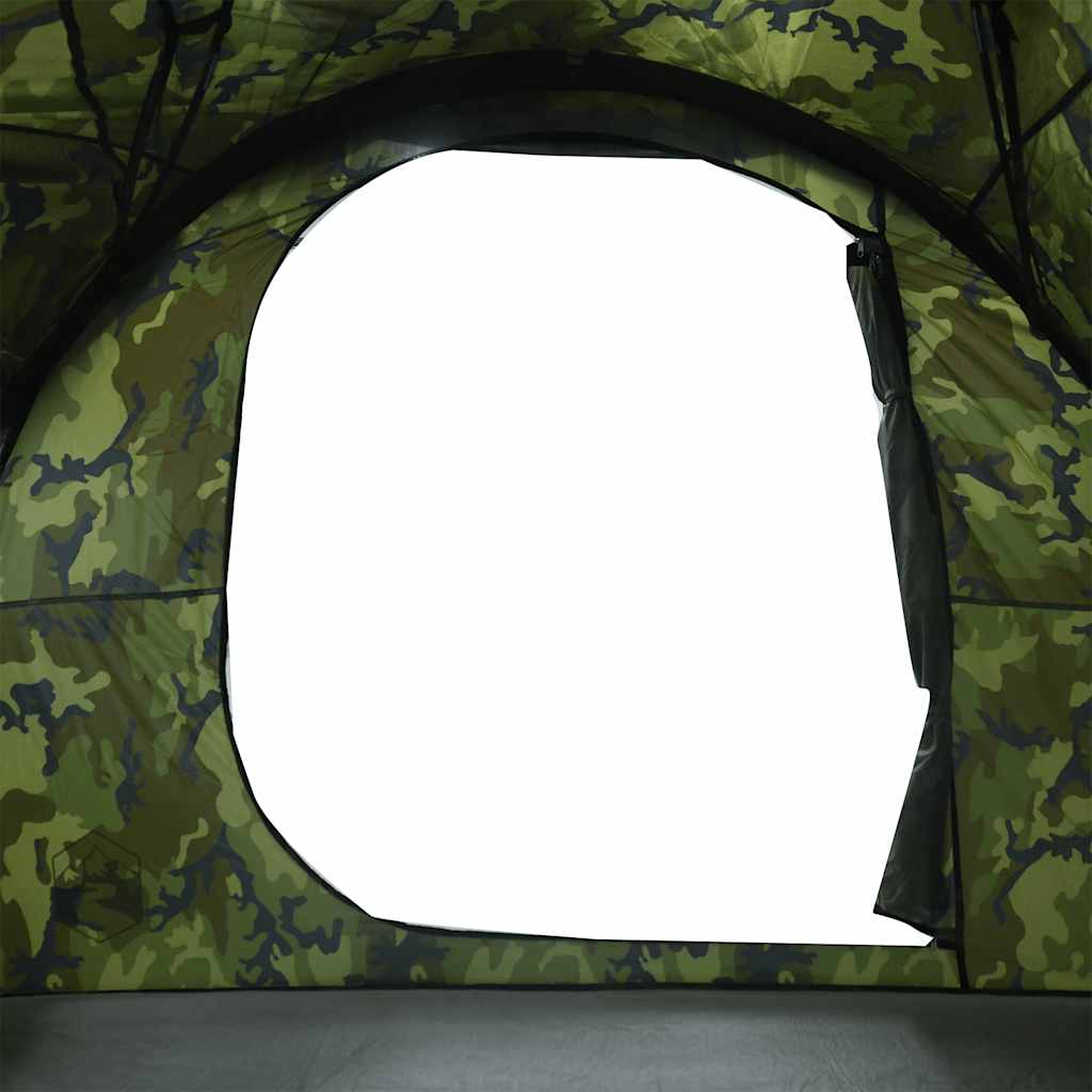 Tunneltent 6-persoons waterbestendig camouflage