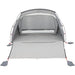Strandtent 2-persoons waterdicht grijs