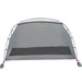 Strandtent 2-persoons waterdicht grijs
