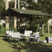 Kampeerluifel waterdicht 306x306 cm olijfgroen