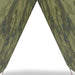 Kampeerluifel waterdicht 306x306 cm camouflage