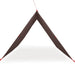 Kampeerluifel waterdicht 366x306 cm bruin