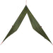 Kampeerluifel waterdicht 506x306 cm camouflage