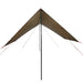 Kampeerluifel waterdicht 462x306x211 cm bruin