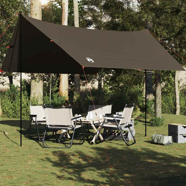 Kampeerluifel waterdicht 462x306x211 cm bruin