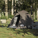 Koepeltent 2-persoons waterdicht bruin