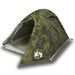 Koepeltent 2-persoons waterdicht camouflage