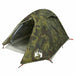 Koepeltent 2-persoons waterdicht camouflage