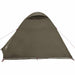 Koepeltent 3-persoons waterdicht bruin