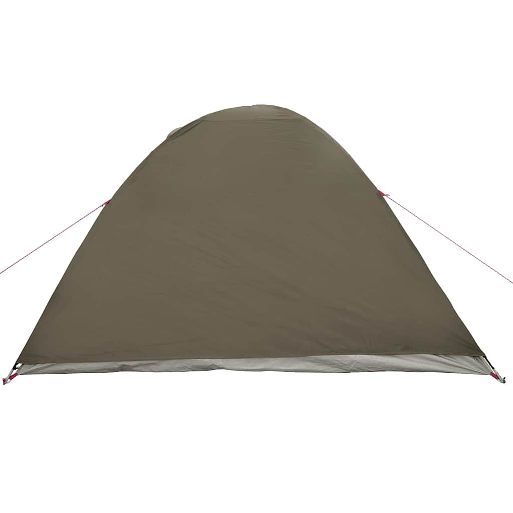 Koepeltent 3-persoons waterdicht bruin