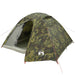 Koepeltent 3-persoons waterdicht camouflage