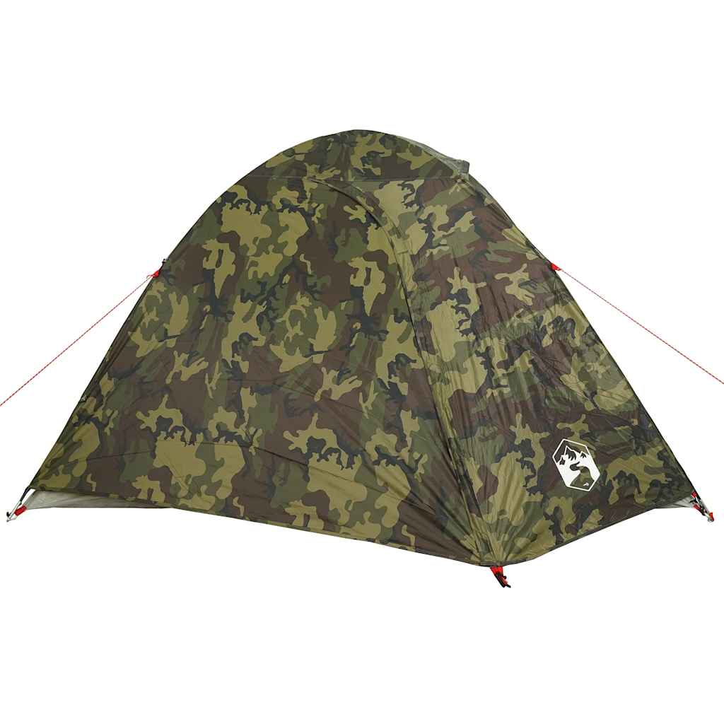 Koepeltent 3-persoons waterdicht camouflage