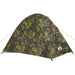 Koepeltent 3-persoons waterdicht camouflage
