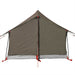 Tent 2-persoons waterdicht bruin