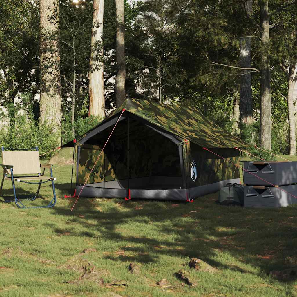 Tent 2-persoons waterdicht camouflage