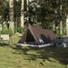 Tent 2-persoons waterdicht bruin