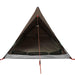 Tent 2-persoons waterdicht bruin
