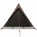 Tent 2-persoons waterdicht bruin