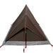 Tent 2-persoons waterdicht bruin