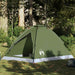 Koepeltent 2-persoons waterdicht olijfgroen